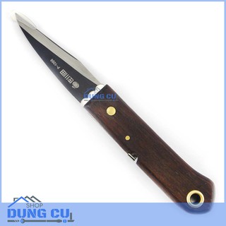 Dao ghép cây SAKAGAWA 1096 thép cao cấp Nhật Bản dạng gấp cán gỗ