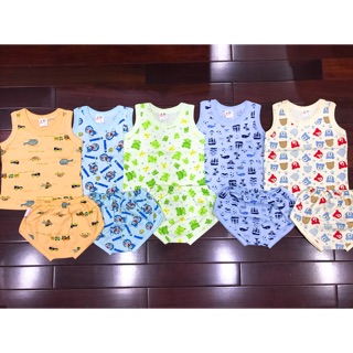 Set 5 bộ sát nách nhạt in