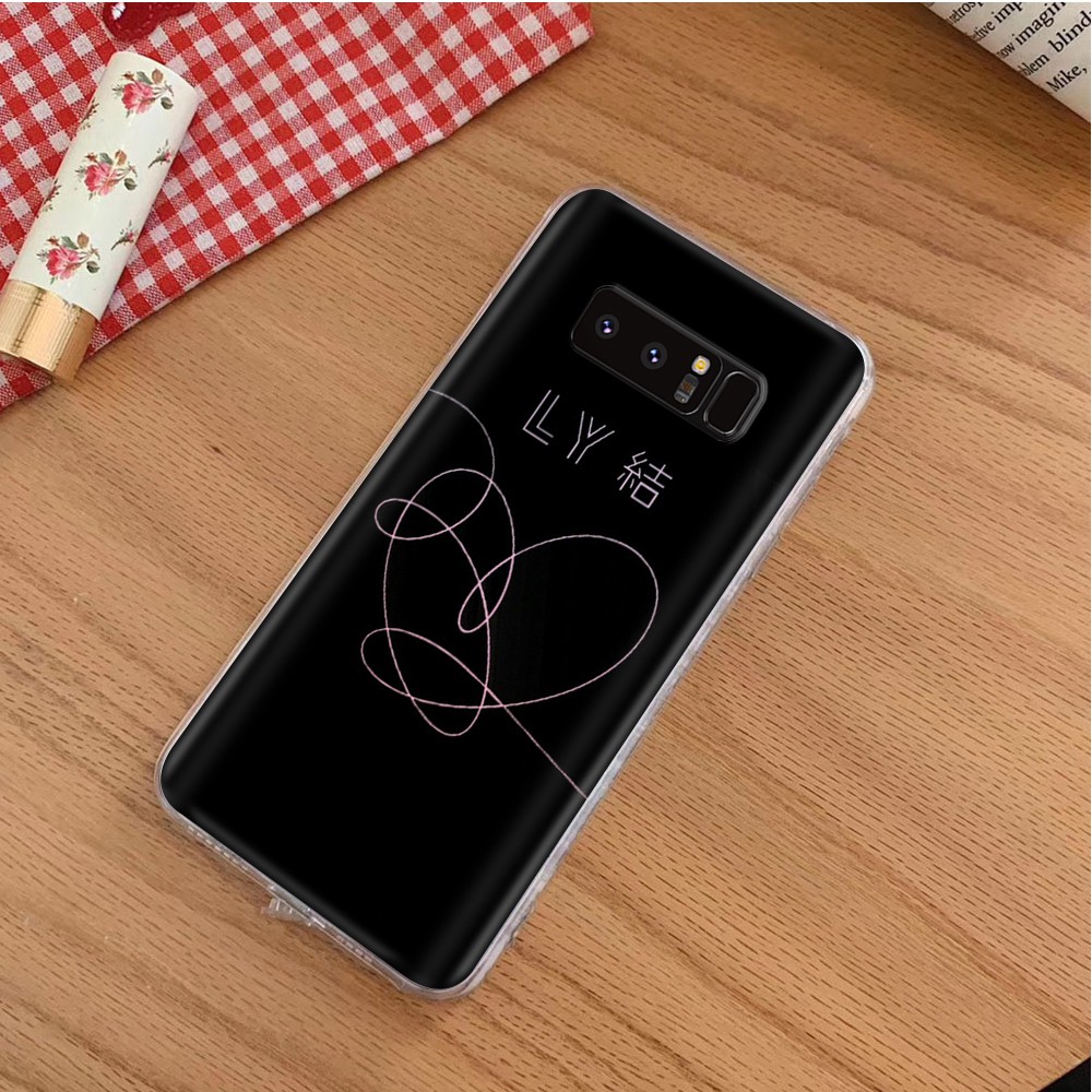 Ốp Điện Thoại Trong Suốt In Hình Nhóm Nhạc Bts Cho Samsung Galaxy J6 J8 J7 Pro Prime Duo Plus 2018 At12