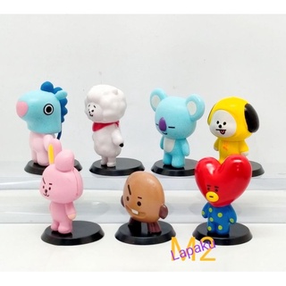 Set 7 figure BT21 dễ thương (fullset 7 bé)