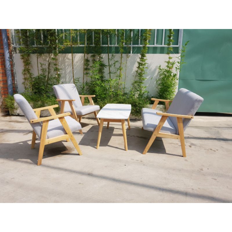 GHẾ SOFA TAY DẸT