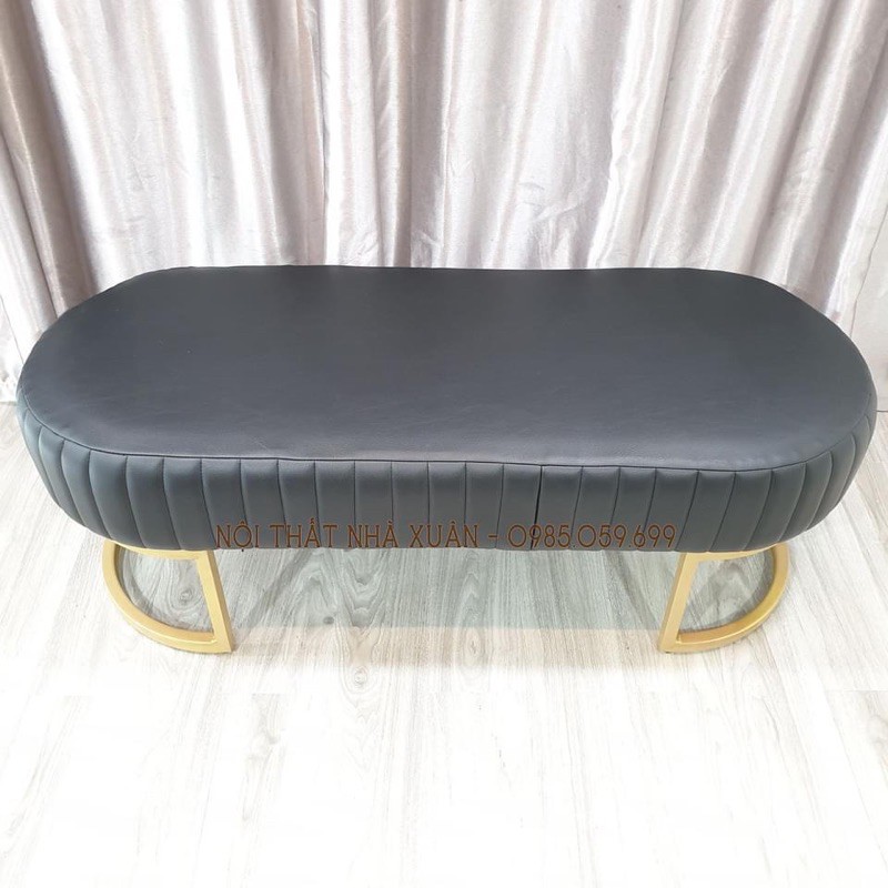 Ghế băng chờ chân kim loại