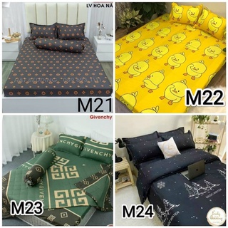 Sét 3 món ga và 2 gối Poly Cotton