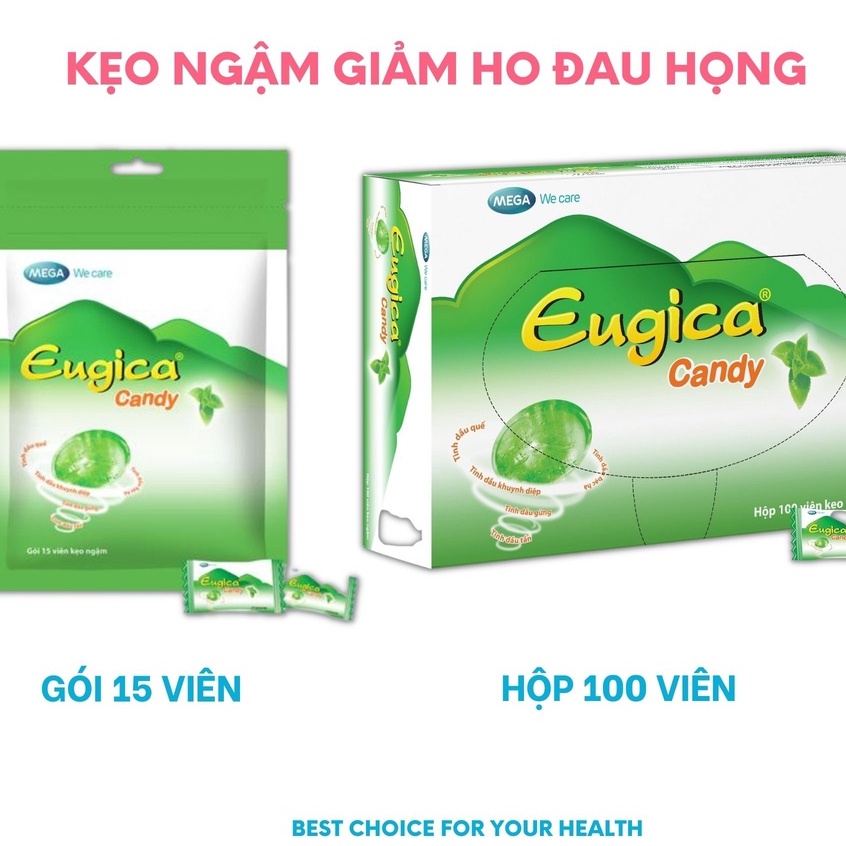 KẸO NGẬM EUGICA 100 VIÊN