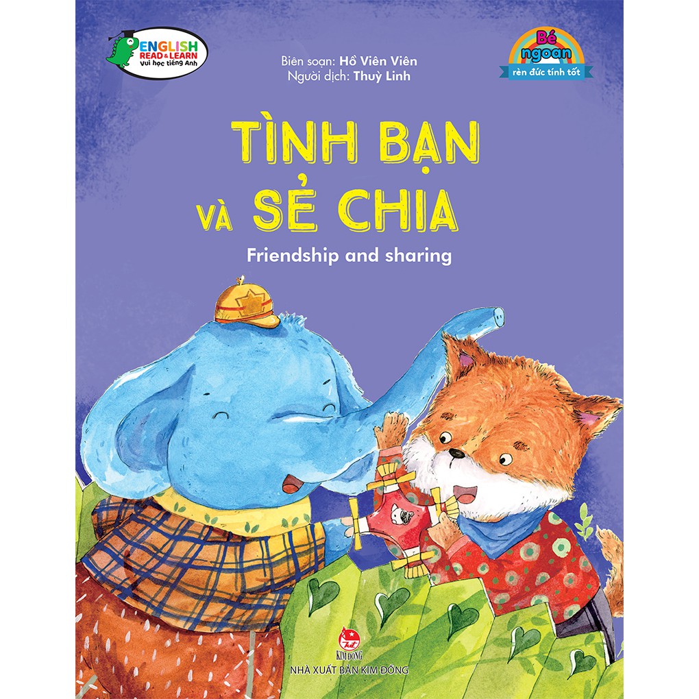 Combo Sách _ Bé ngoan rèn đức tính tốt ( Song Ngữ ) _ Bộ 10 cuốn