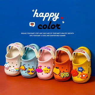 Dép sục mario sticker chống trơn trượt cho bé SMA2