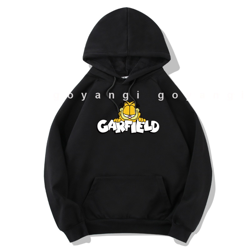 Áo Hoodie GYG Unisex Garfiedcat Form Rộng Oversize Phong Cách Hàn Quốc