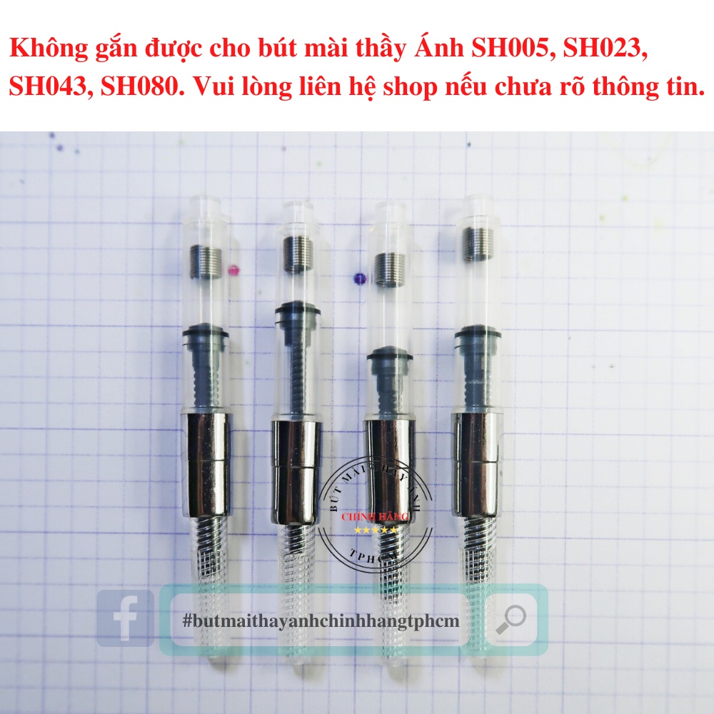 Piston bơm mực cho bút máy