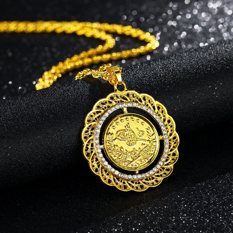 Vòng cổ Mạ VàNg 18k ĐíNh Đá HìNh BảN Đồ Lạ MắT