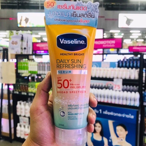 Serum Chống Nắng Dưỡng Da Vaseline Healthy Bright Daily Sun SPF50 Thái Lan