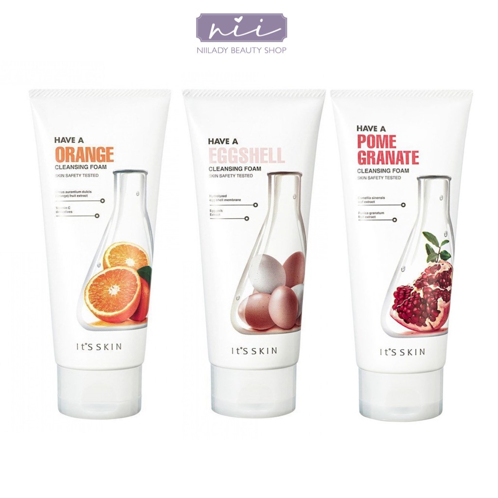 Sữa rửa mặt It's Skin Have A Orange/ Have A Pomegranate Cleansing Foam 150ml