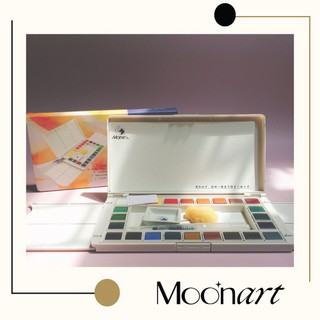 Màu nước dạng nén Maries - hạng Artist chính hãng, màu nước dạng viên, màu sắc tươi sáng không cặn - MoonArt