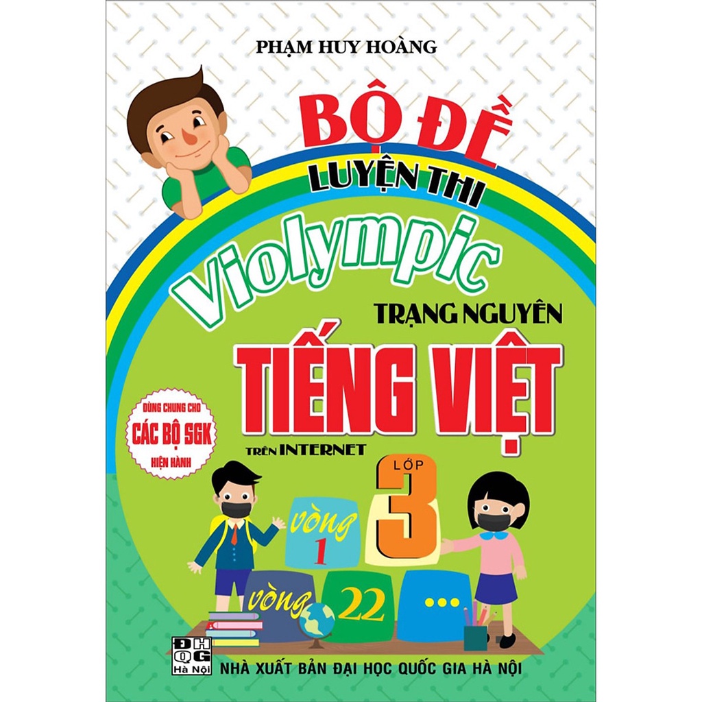 Sách - Bộ Đề Luyện Thi Violympic Trạng Nguyên Tiếng Việt Trên Internet Lớp 3
