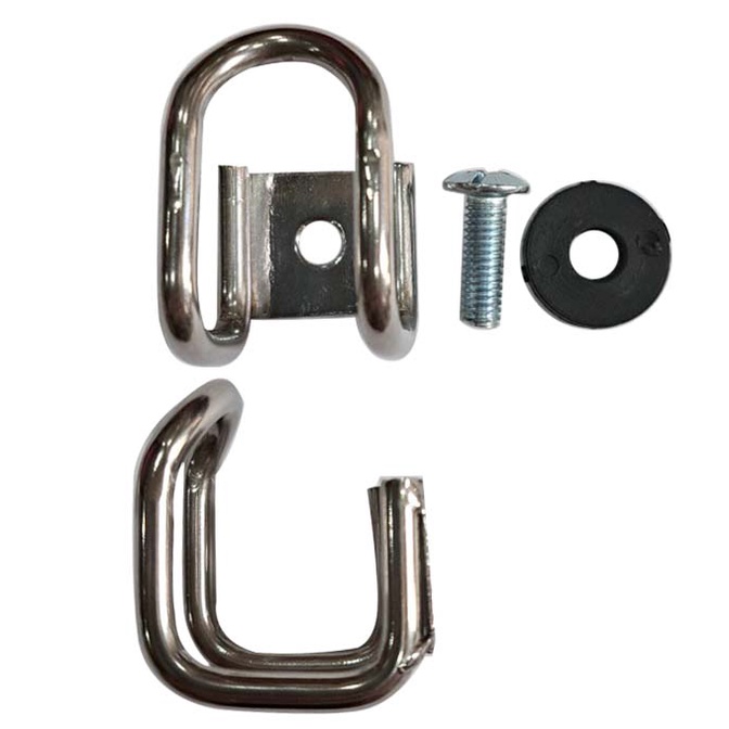 Móc treo đồ xe máy INOX 304 xi màu Titan - INOX 304 trắng các loại