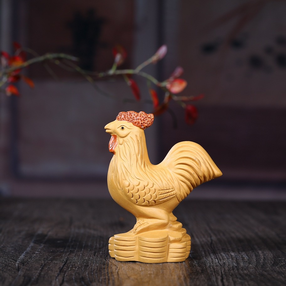 Chậu Trồng Cây Bằng Đất Sét Tím Hình Gà Trống Hoàng Đạo Cung Hoàng Đạo Bán Sỉ Trực Tiếp Từ Nhà Máy hC2x