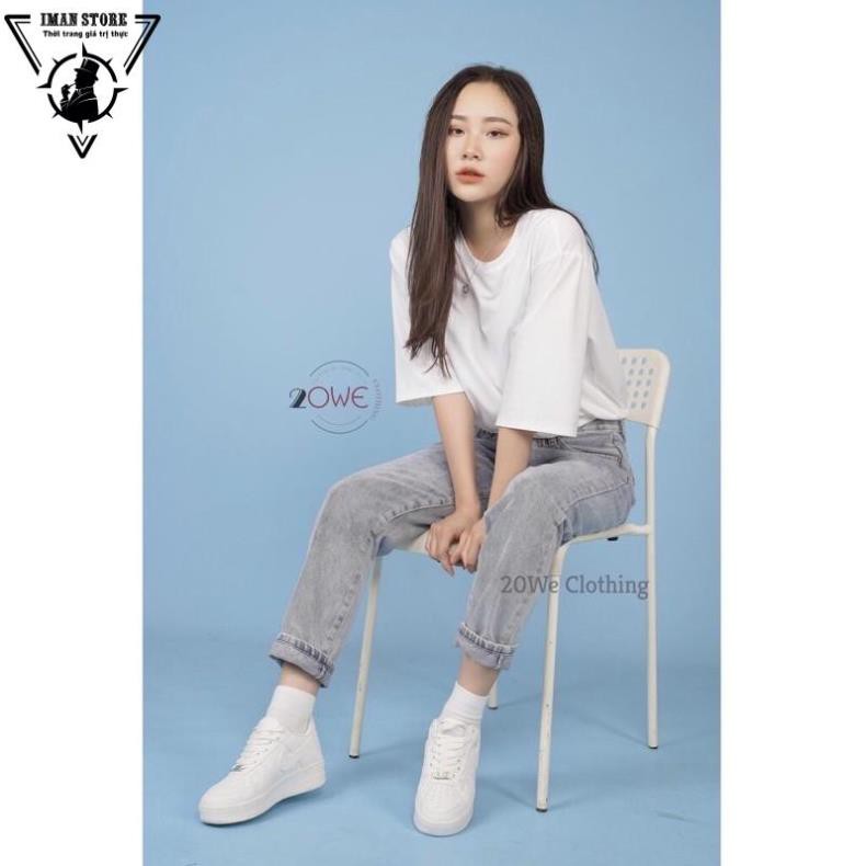 Quan jean, baggy nam,nữ ống suông rộng ( mẫu tự chụp) + Tặng Voucher + Qùa Tặng Chất