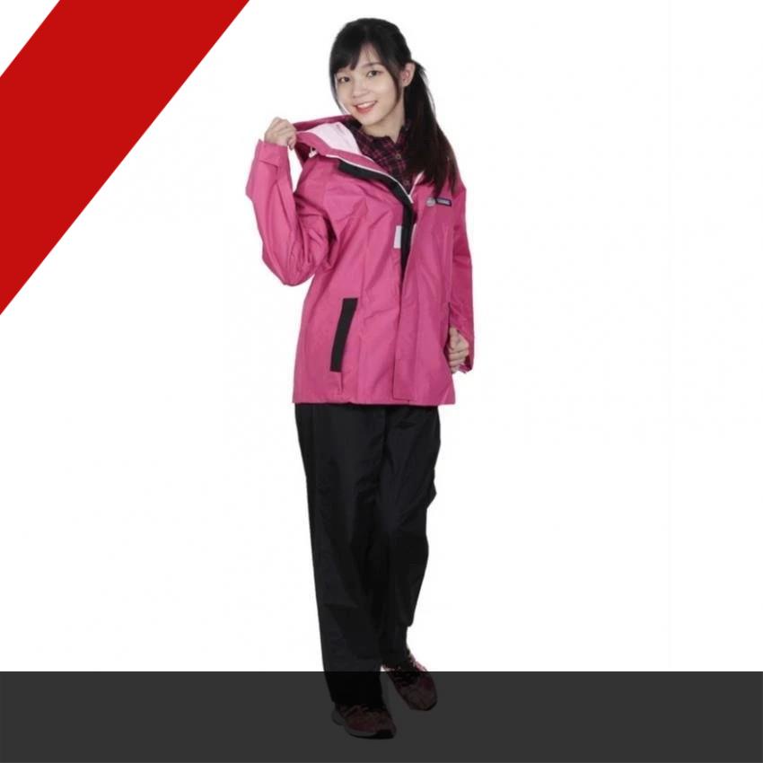 Áo mưa bộ Sơn Thủy K18 màu hồng
