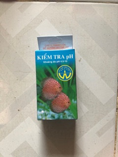 Dung dịch kiểm tra PH NƯỚC hồ cá