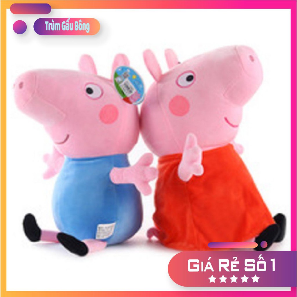 Gấu bông ,heo peppa đáng yêu nghộ nghĩnh 25cm – Riostore