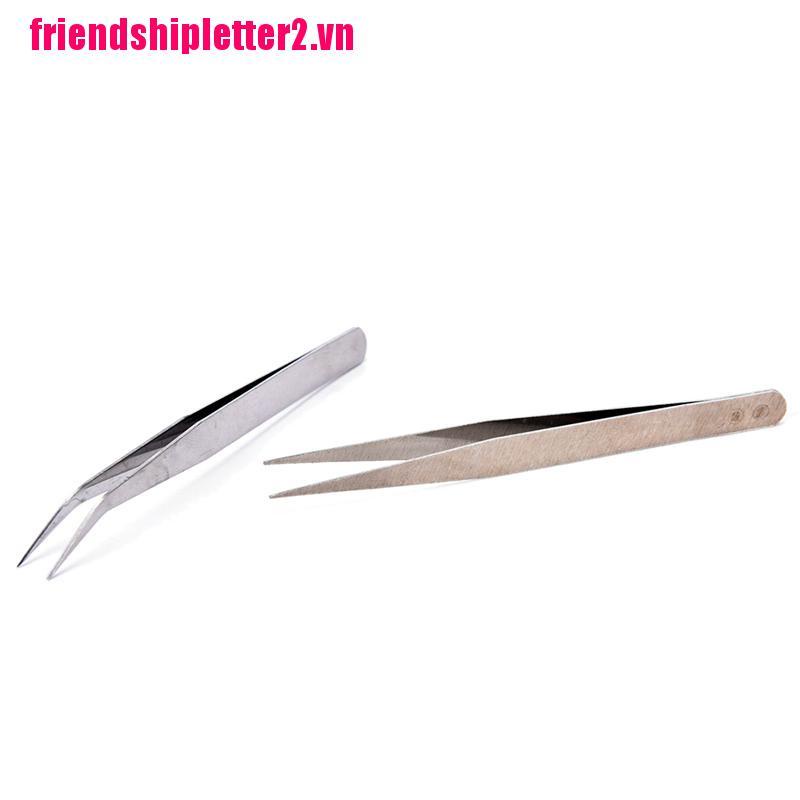 [Hàng mới về] Bộ 2 nhíp bằng thép không gỉ