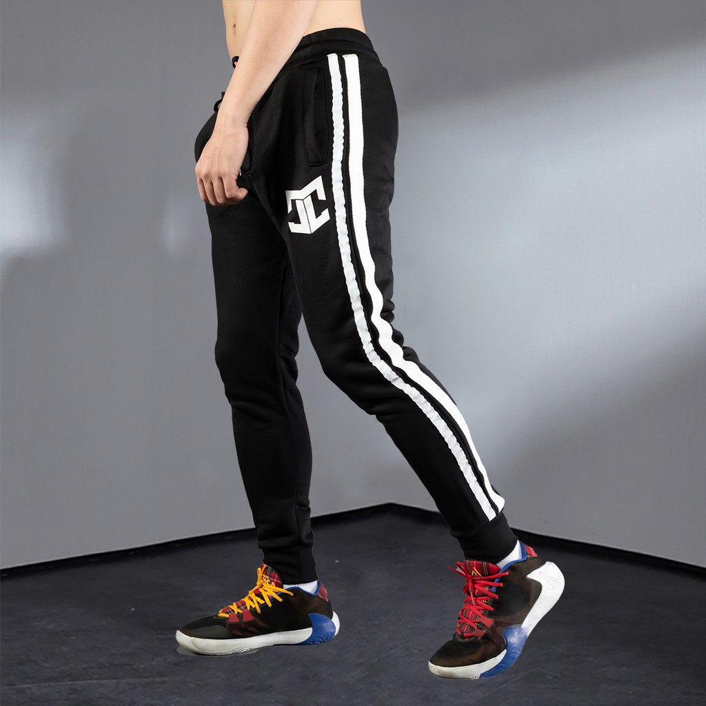 Quần Jogger Nam, Quần Thể Thao 2 Sọc Mặc Nhà Tập Gym Chất Vải co giãn thoải mái | BigBuy360 - bigbuy360.vn