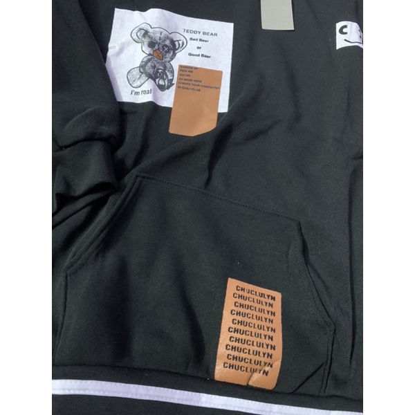 Áo Nỉ Hoodie Nữ Có Mũ Hình Chuột Form Rộng JUNIDO AH01