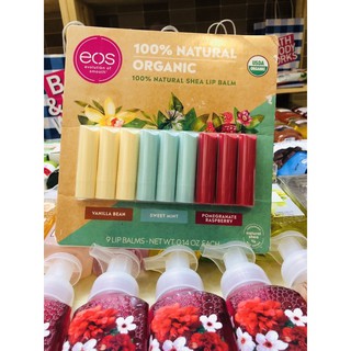 Son dưỡng E.O.S 100% Organic dạng thỏi - Dưỡng ẩm, ngừa nứt nẻ môi, dưỡng hồng môi