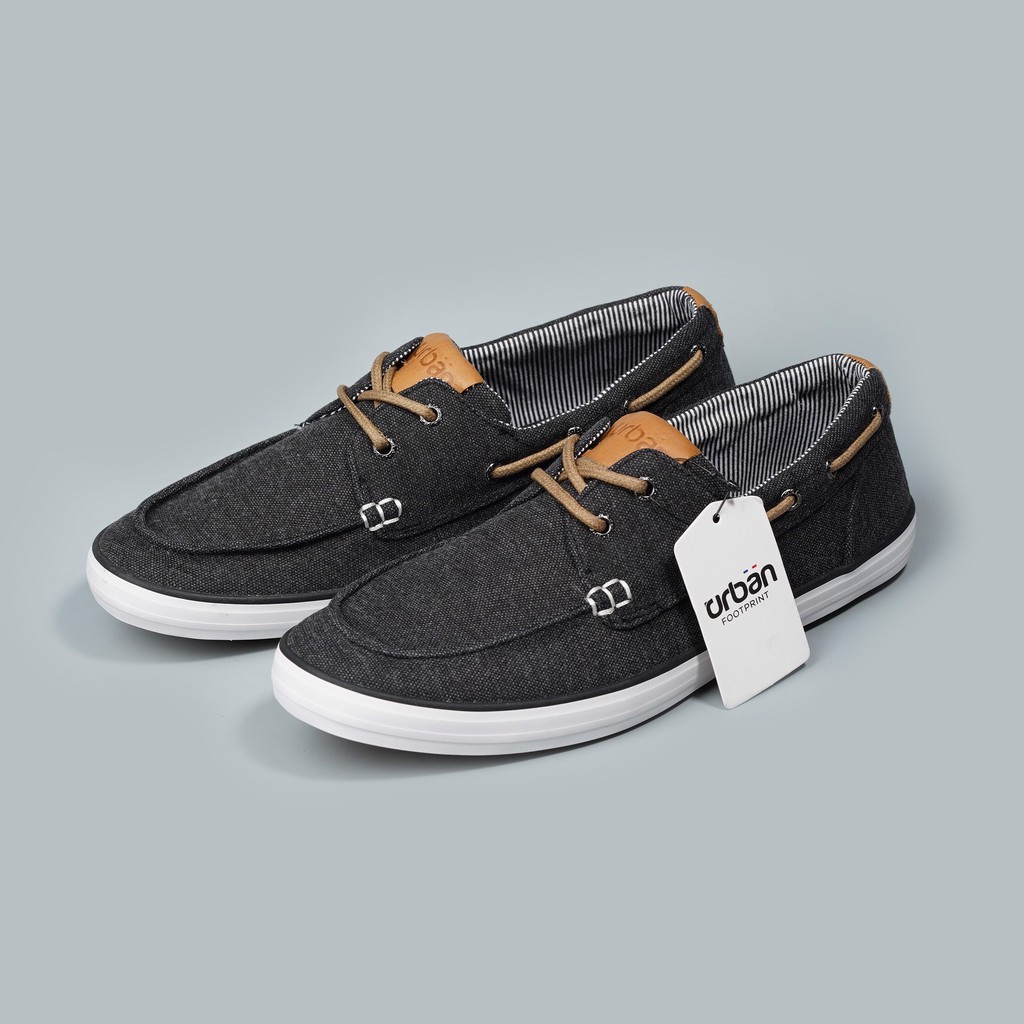 GIÀY VẢI LƯỜI NAM URBAN VNXK - ĐEN | BigBuy360 - bigbuy360.vn