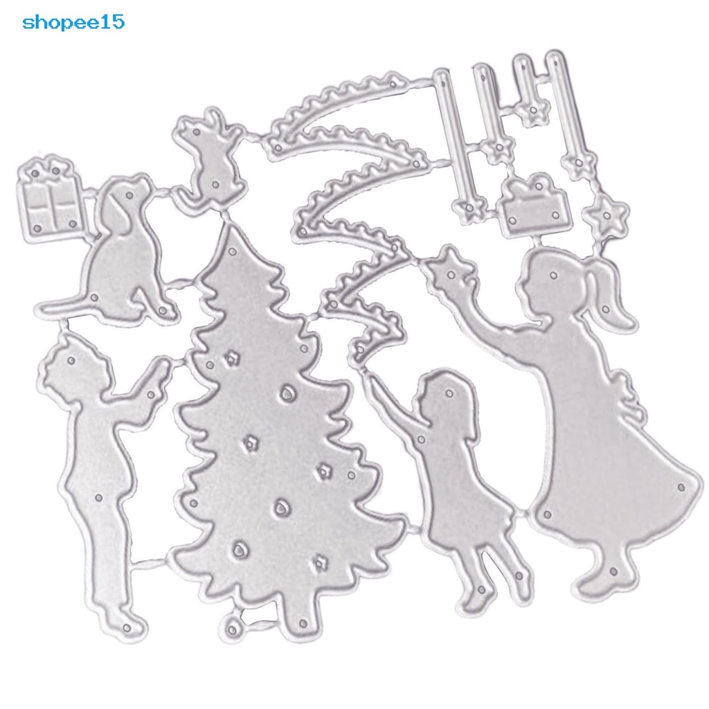 Khuôn cắt giấy chất liệu kim loại tạo khung viền trang trí sổ tay