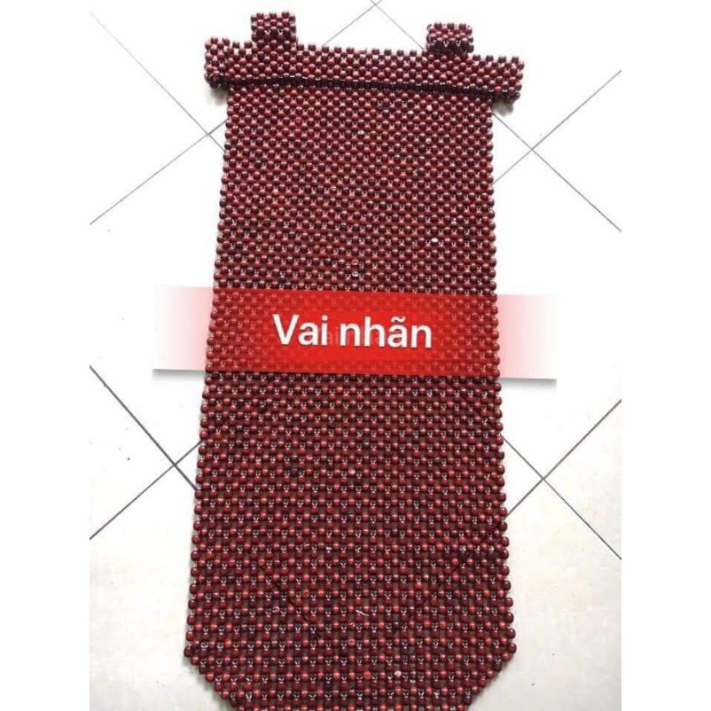 Lót ghế hạt gỗ nhãn cao cấp cho mọi dòng xe