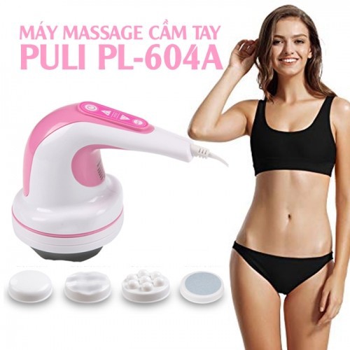 Máy Massage Cầm Tay 4 Đầu Puli PL604A Cao Cấp