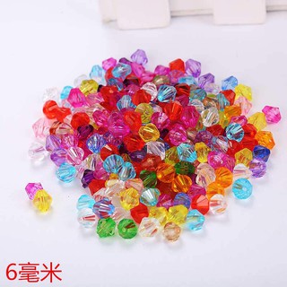 Set 6000 Hạt Nhựa 6mm Nhiều Màu Chuyên Dụng Làm Đồ Trang Sức
