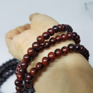 Vòng gỗ trắc 108 hạt
