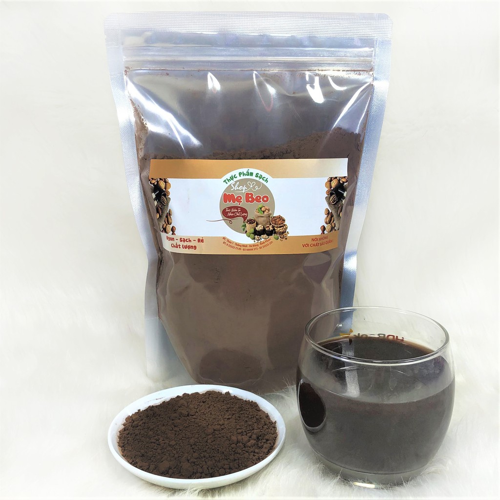 500Gr Cacao Nguyên Chất Đắklak Loại 1 Túi Zip | BigBuy360 - bigbuy360.vn