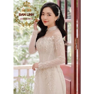 *** Áo dài cưới, áo dài cô dâu, áo dài ăn hỏi đã giảm giá 50% - Áo Dài Đan Linh(A230-A596)