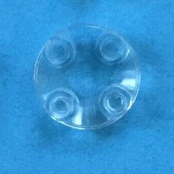 LEGO Đế Trượt 2x2 Tròn Màu Trắng Trong Suốt ID 4278412 54196