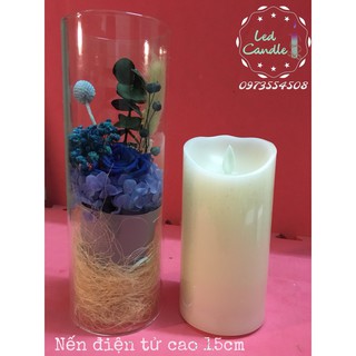 Nến điện tử 15cm