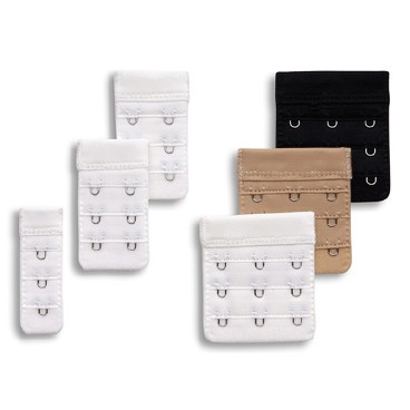 Móc nối áo ngực 2-3 móc, miếng nới rộng áo lót, nhiều màu