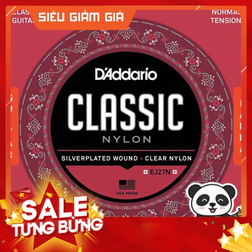 Dây Đàn Guitar Classic D'Addario EJ27N [Size Normal]