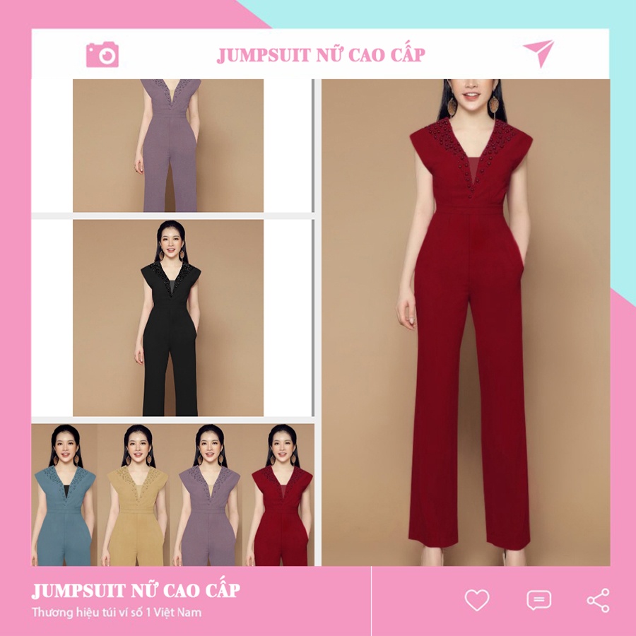 Jum Dài Ống Suông Ngực Phối Lưới Đính Hột J954