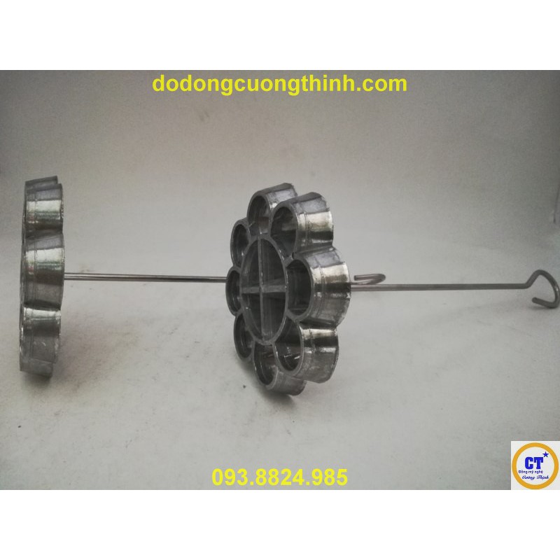 Combo 2 khuôn bánh nhúng 9cm to hàng bán chạy