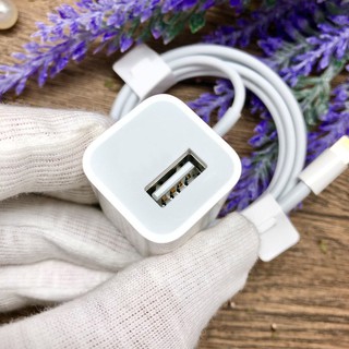 [Chính Hãng] Bộ Sạc iPhone 7 Plus Zin Bóc Máy [Combo Chính Hãng Apple]  [Bảo Hành 12 Tháng]