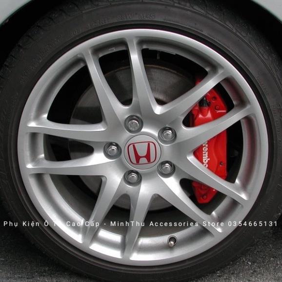 Bộ 2 ốp độ má phanh đĩa Brembo KIM LOẠI phong cách thể thao và đẳng cấp cho ô tô xe hơi