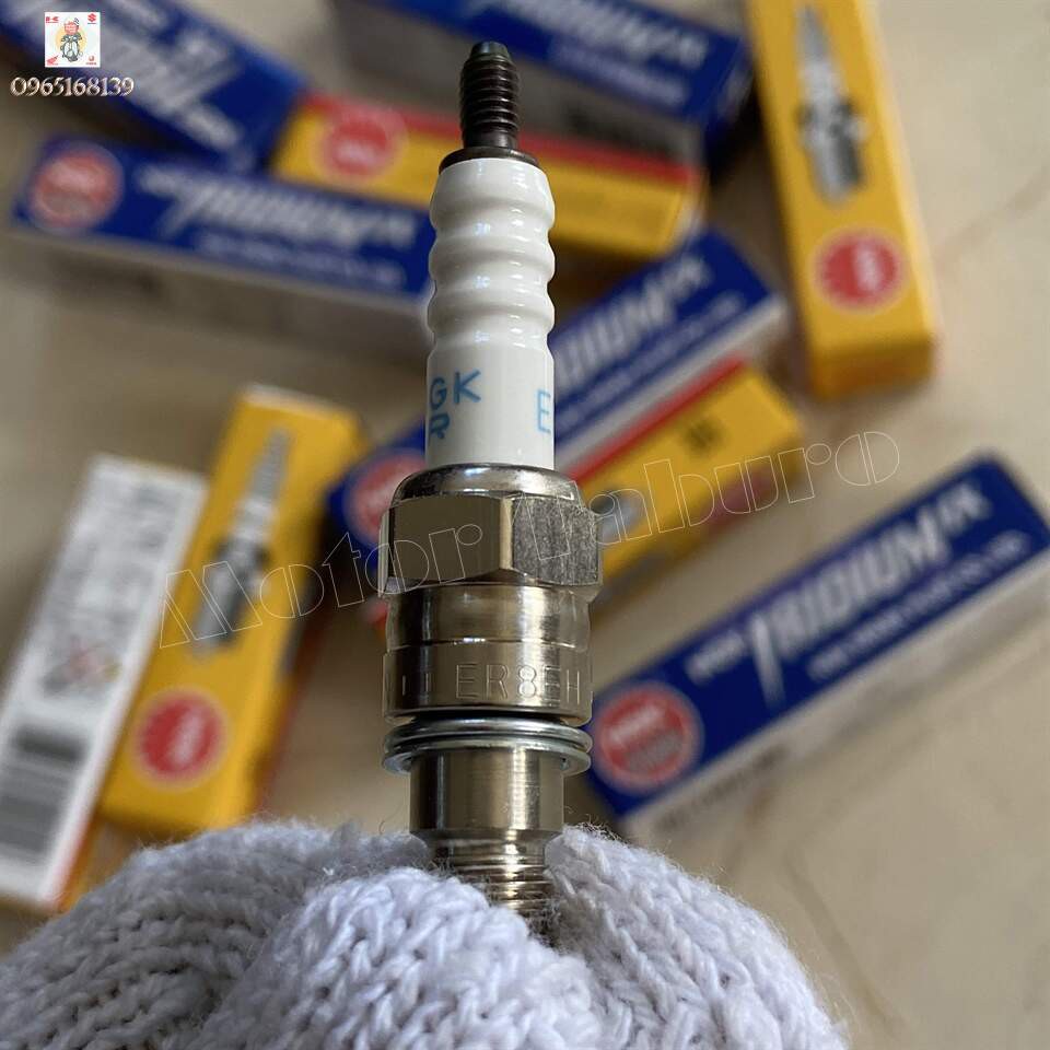 Bugi standard ER8EH dành cho đầu 4 van Takegawa và Daytona