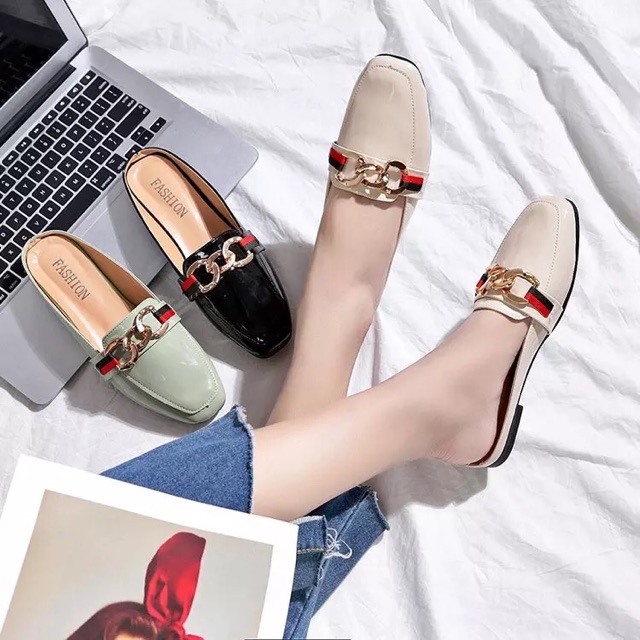 Giày sục oder qc