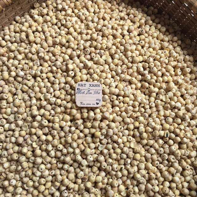 HẠT SEN KHÔ THỦ CÔNG, 300Gr