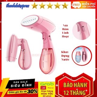 💥bảo hành 12 tháng💥bàn ủi hơi nước cầm tay gấp gọn sokany sk-3060 cao cấp + tặng khăn lau bếp xuất nhật