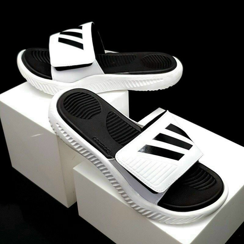 DÉP ADIDAS ALPHABOUNCE 3 SỌC QUAI NGANG CỰC HOT - SIÊU ÊM - SIÊU BỀN - BẢN GIỚI HẠN