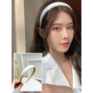 Phụ kiện tóc ❤️ Cài tóc da , bờm tóc trơn