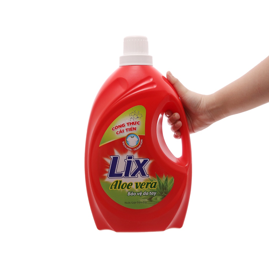 Nước giặt Lix nha đam Aloe vera 3.6Kg (NG361